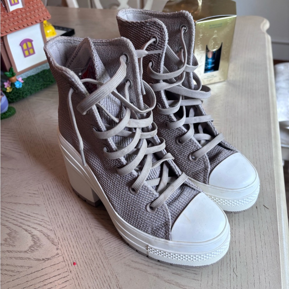 High-Top Platform Sneakers